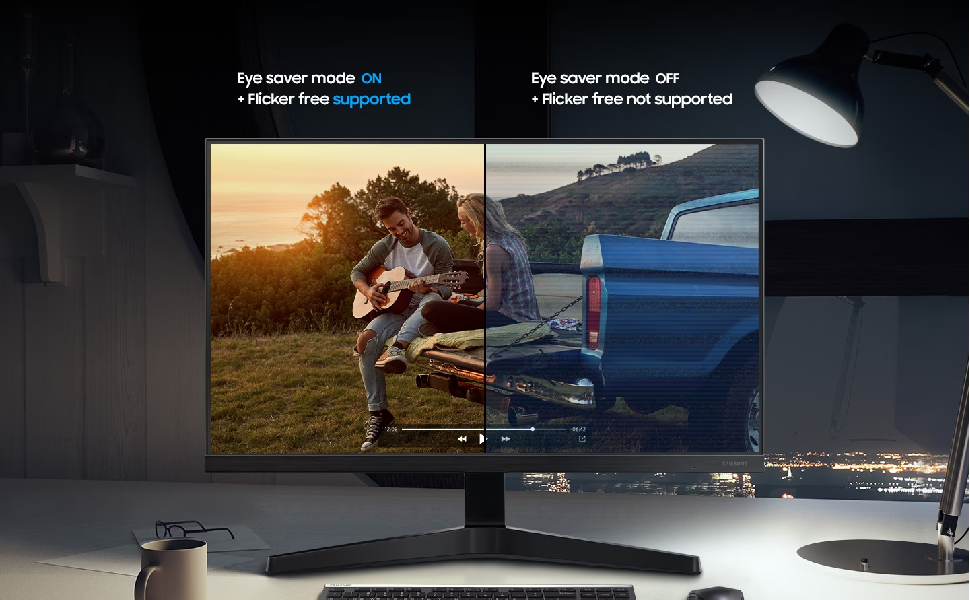 Samsung-22-Inch-IPS-Gaming-Monitor-with-Borderless-Design-VGA-and-HDMI-5ms-GtG-75hz-with-Game-Mode-S-lrmLF22T